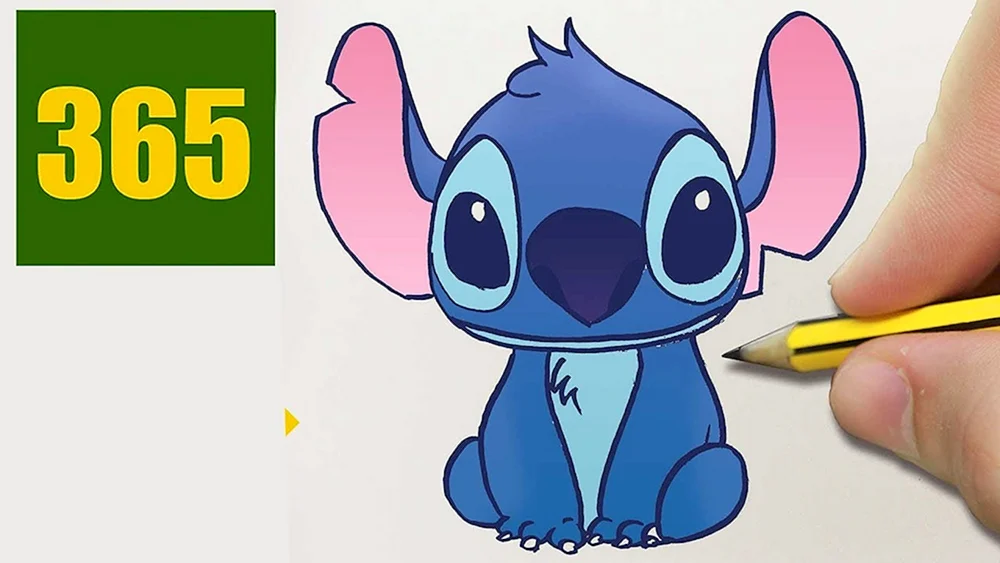 Stitch Zeichnung