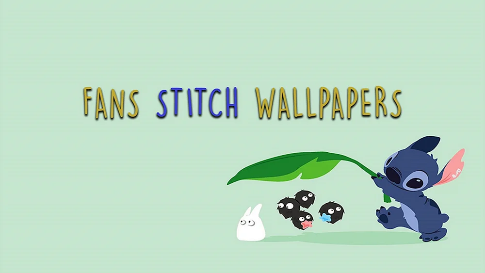 Particles Stitch und Stitch-Hintergrundbilder
