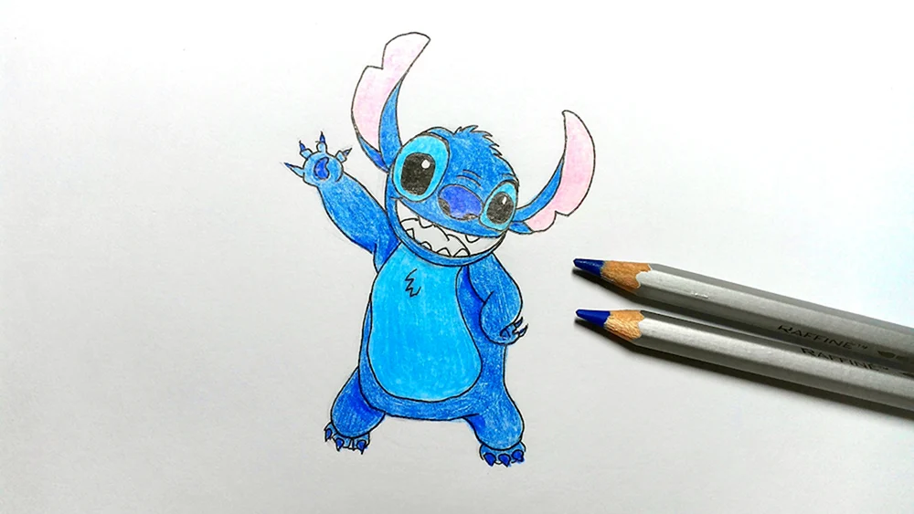 Stitch Zeichnung