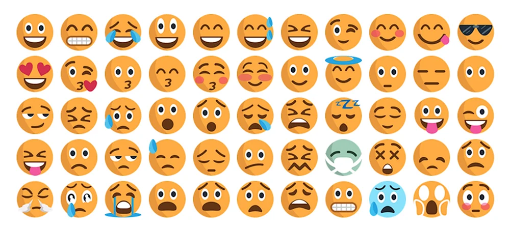 Smiley Gesicht Aufkleber