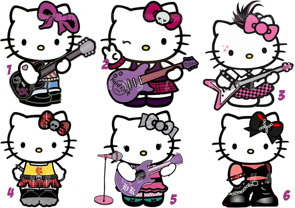 Hello Kitty zeichnen leicht