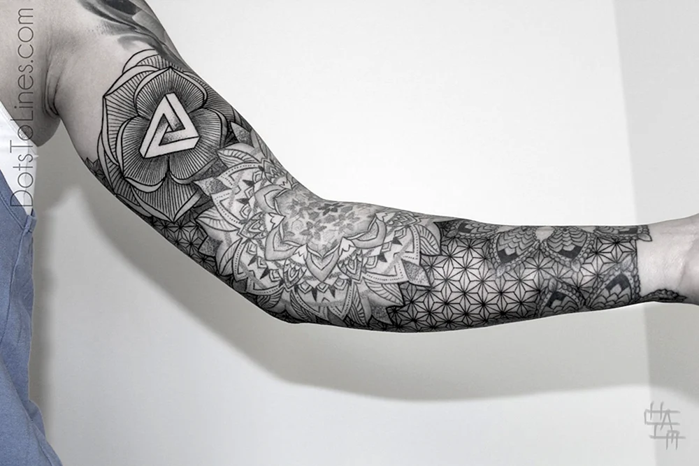 Ärmel-Tattoo-Skizzen für Männer