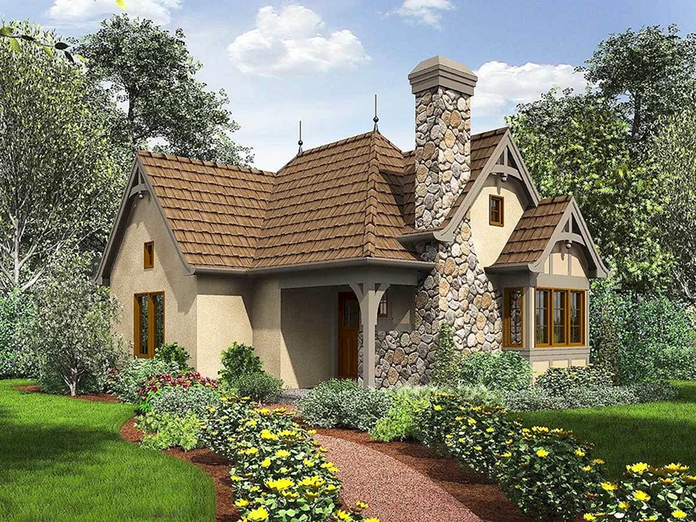 Tudor-Stil Tudor Revival Cottage
