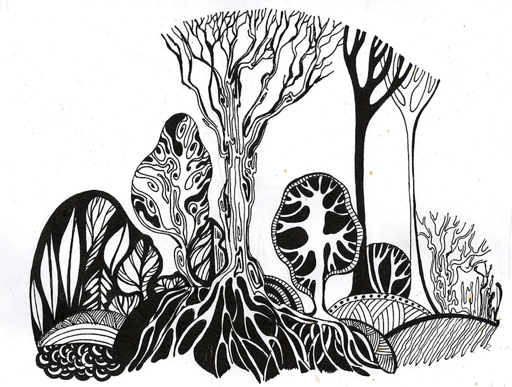 Stylisierung von Pflanzen Graham Leslie