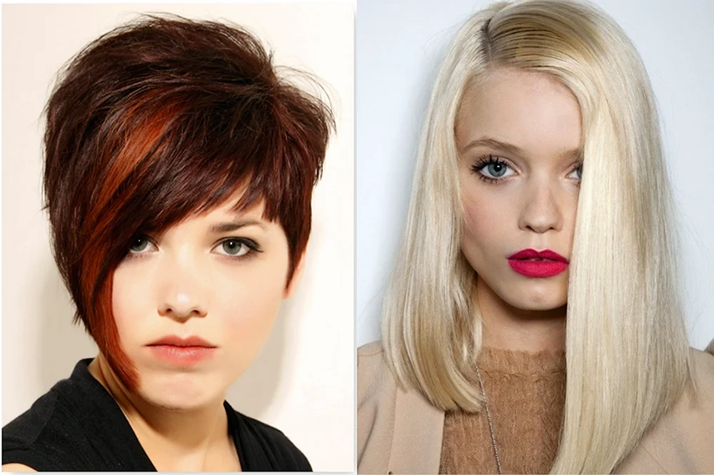 Stylische Haarschnitte