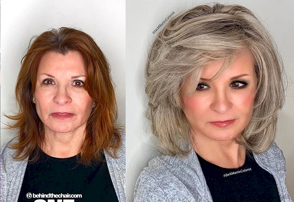 Daphne Hicks Graues Haar