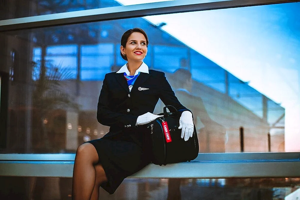 Evgenia Zhigalina Flugbegleiterin