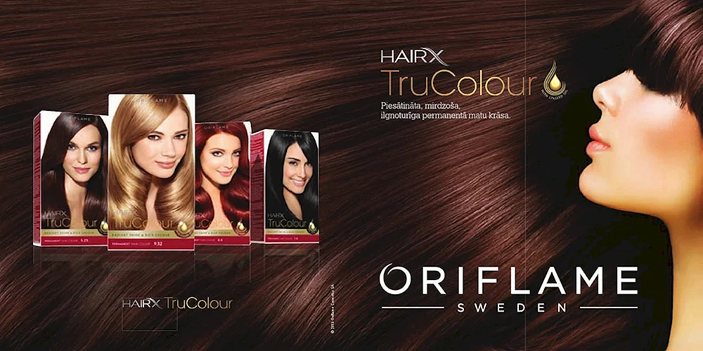 Oriflame HAIRX TRUCOLOUR resistenter Haarfarbstoff Oriflame