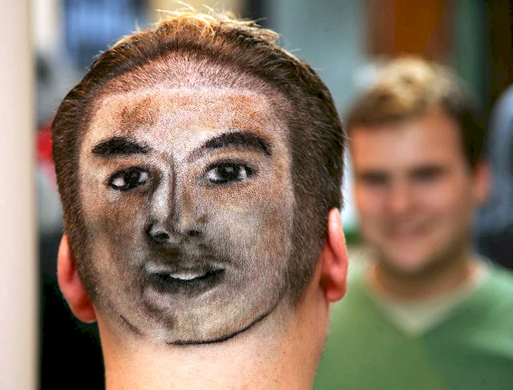 Gerade Herrenfrisuren