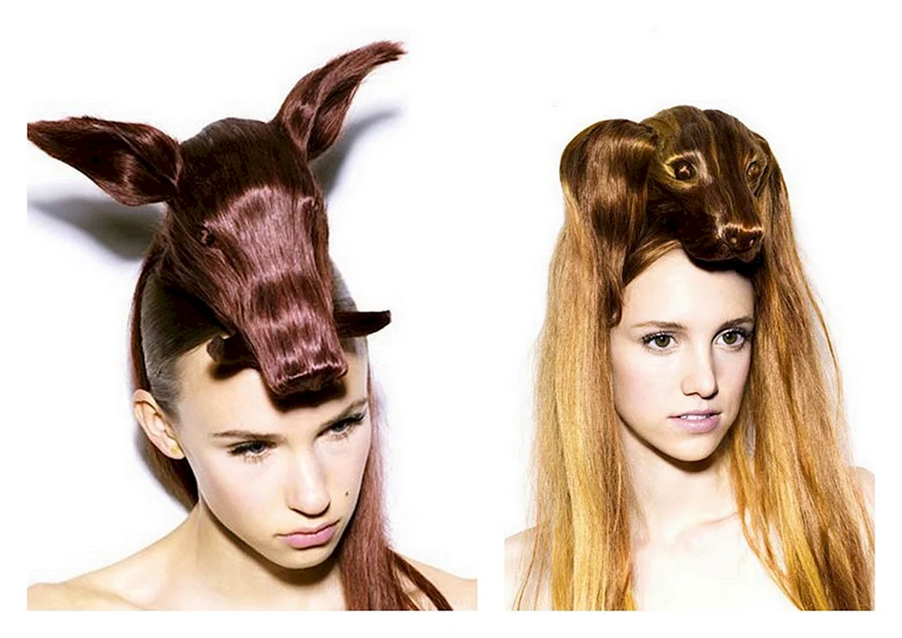 Gerade Frisuren