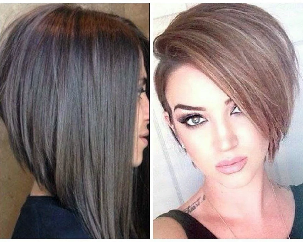 Abstufter Long Bob