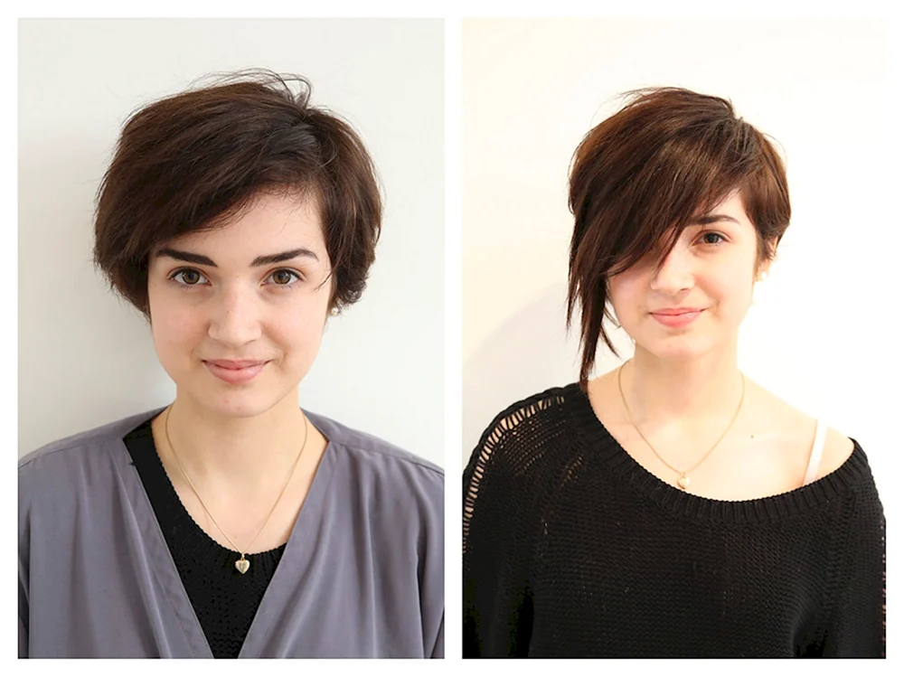 Asymmetrie Haarschnitt