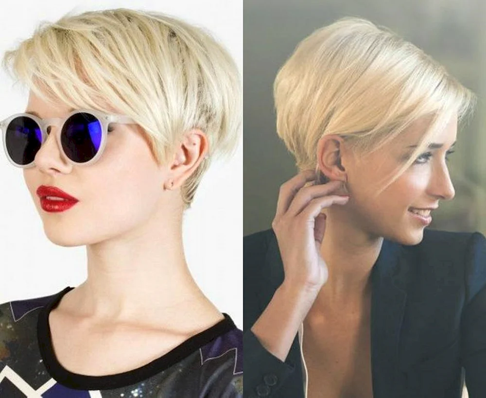 Stufiger Bob Cascade Haarschnitt