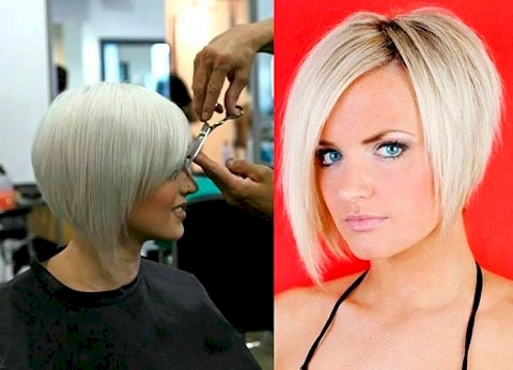 Asymmetrischer Bob bob bob asymmetry