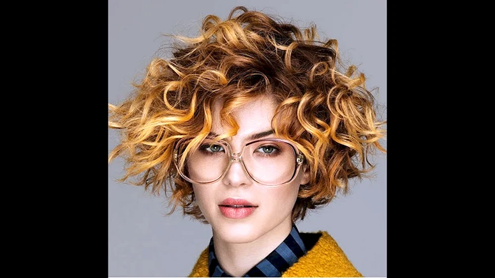 Bob Garson Haarschnitt für lockiges Haar