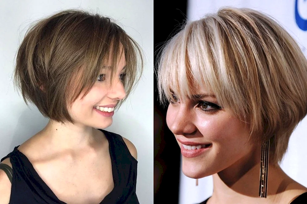 Stufiger Bob