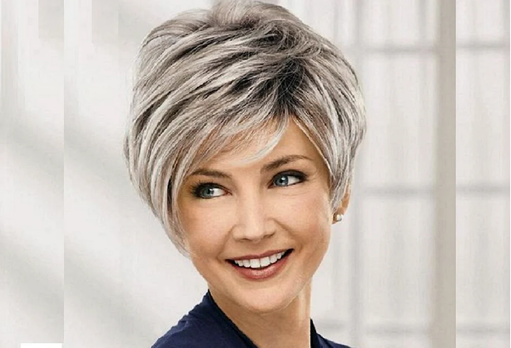 Graue Haare färben