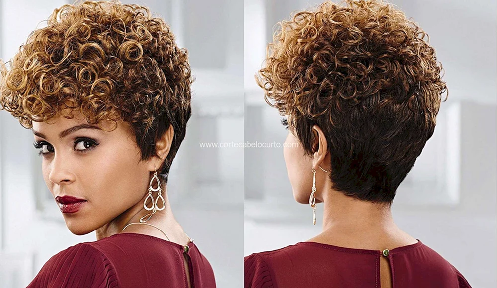 Bob-Garson-Haarschnitt für lockiges Haar
