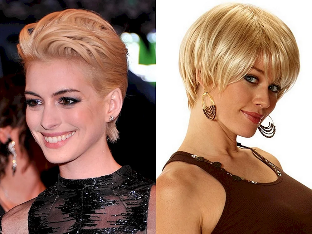 Kurzer Haarschnitt Bob-Garson für Frauen