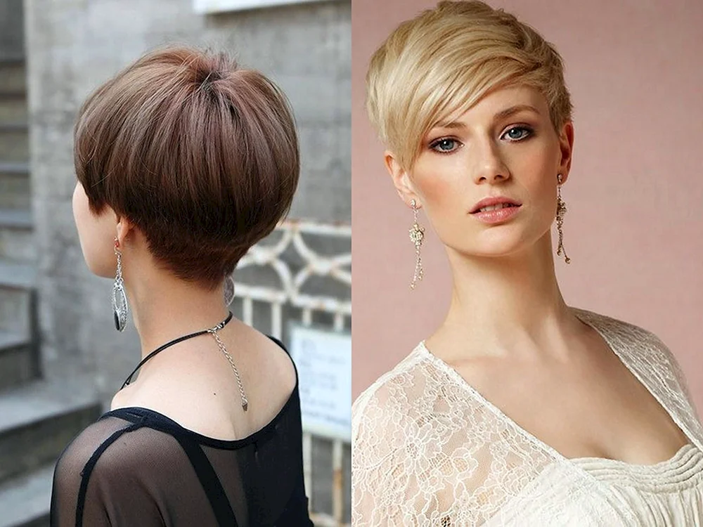 Bob Garson Haarschnitt für kurzes Haar für Frauen