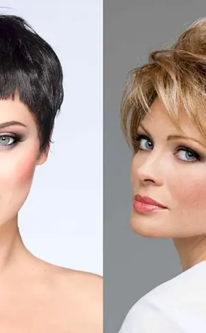Bob-Garson Haarschnitt für kurzes Haar mit Pony