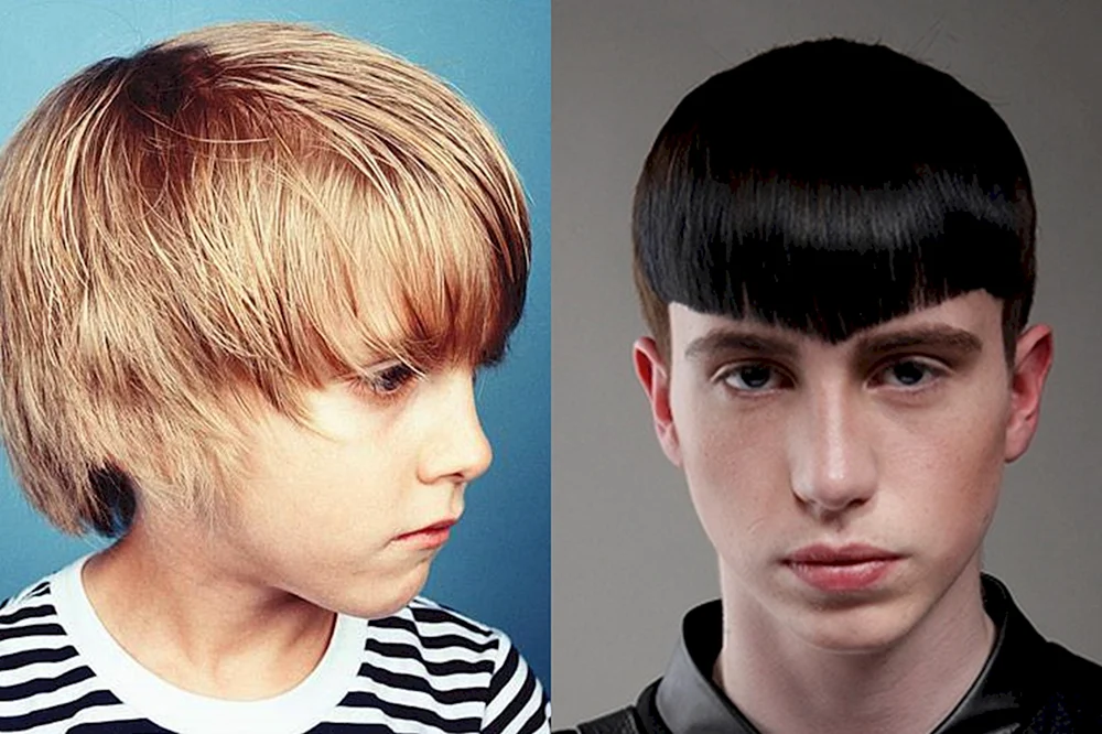 Boy cap haircut