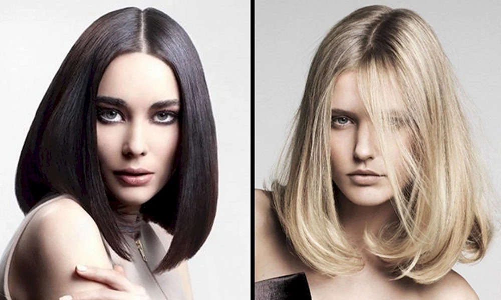 Long bob haircut