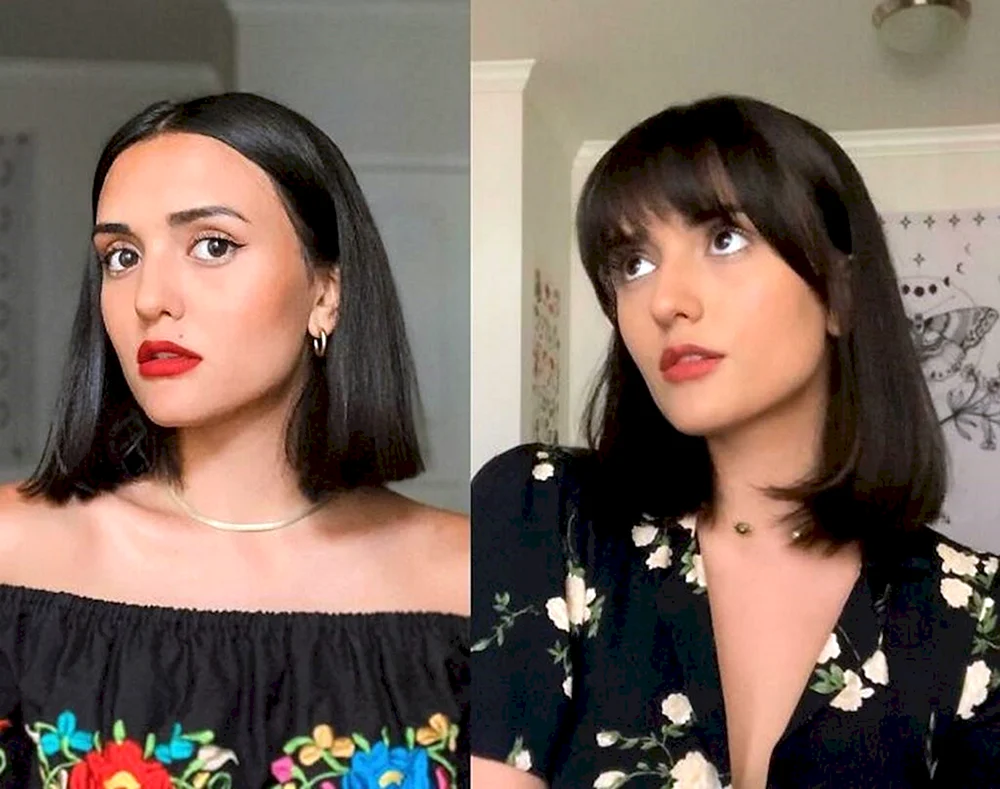 Vorher und nachher Frauen Makeover