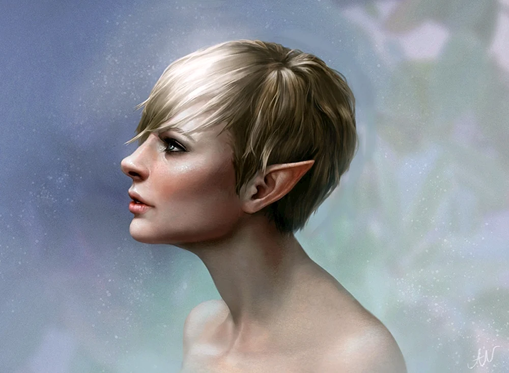 Elfen-Pixie-Haarschnitt