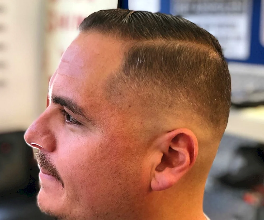 Fade nude haircut