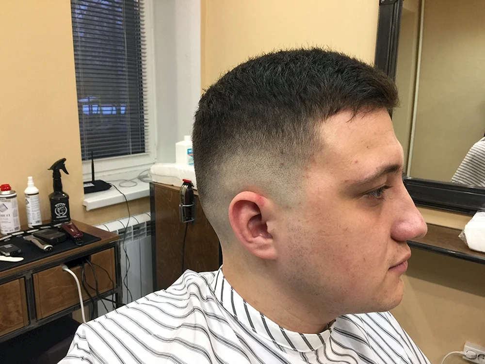 U.S. Army soldier haircut
