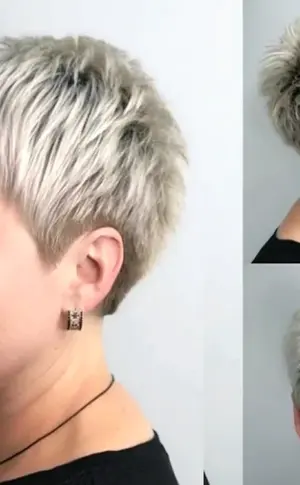 Garson Bob Pixie Kurzhaarschnitt