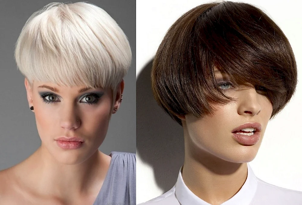 Garson und Paget Haarschnitt
