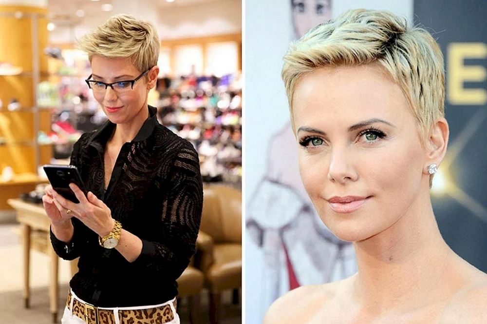 Garson Pixie Haarschnitt