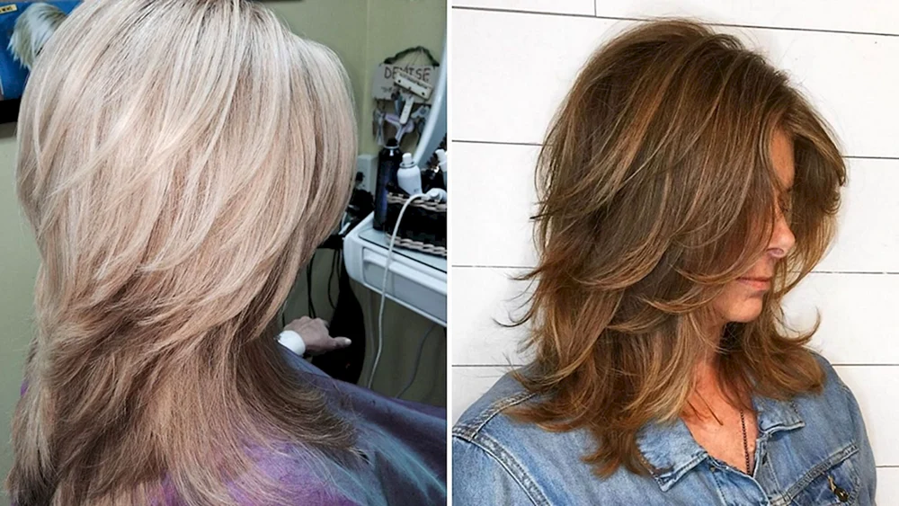 Bob Kaskadenhaarschnitt für kurzes Haar Aurora