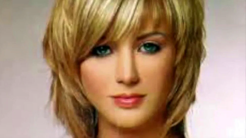 Langer Bob blond