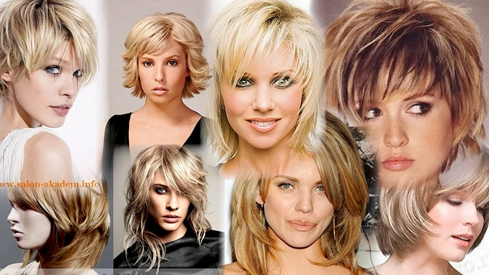 Langer Bob blond.