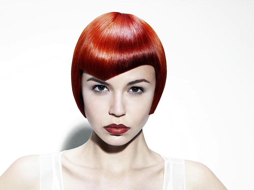 Bob Kare Haarschnitt mit Asymmetrie