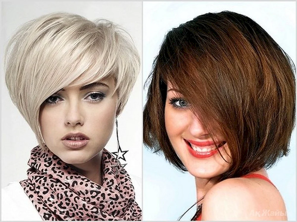 A Asymmetrie Bob Kaskad Haarschnitt