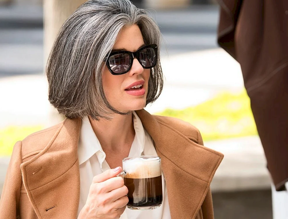 Graue Haare färben für Graues Haar