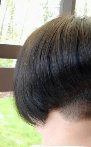 Bare Neck Bob Haarschnitt