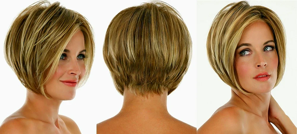 Graduierter Bob Cascade Haarschnitt