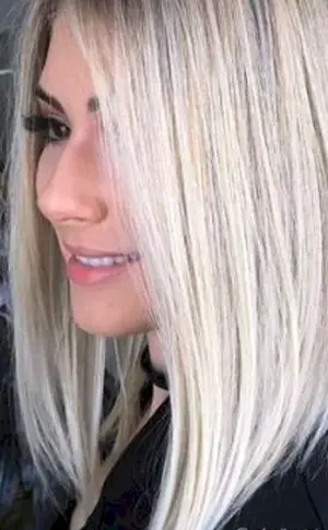 Lob long-Bob Haarschnitt