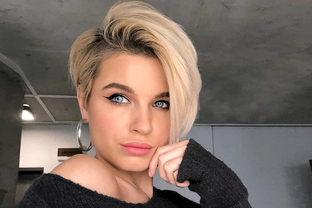 Langer Pixie Haarschnitt