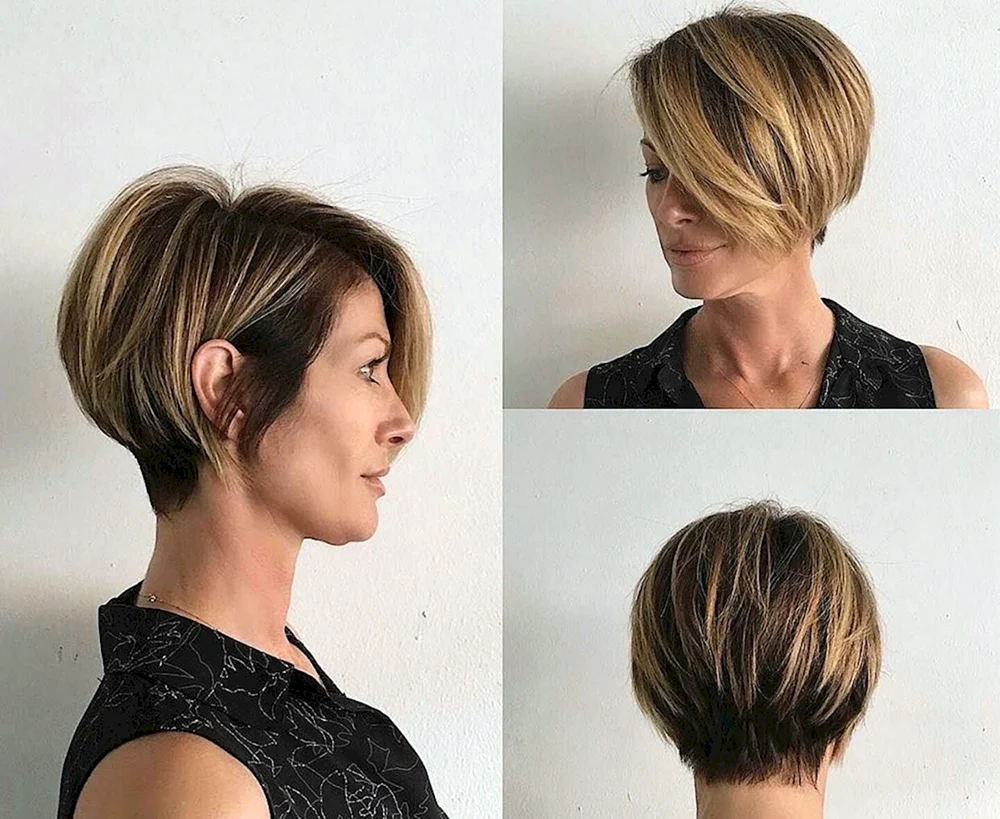 Garson Bob Pixie kurzer Haarschnitt