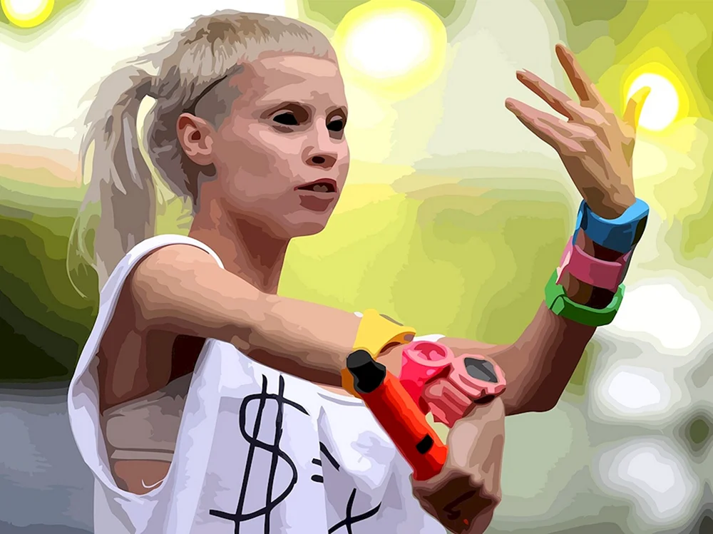Mallet Haarschnitt Yolandi
