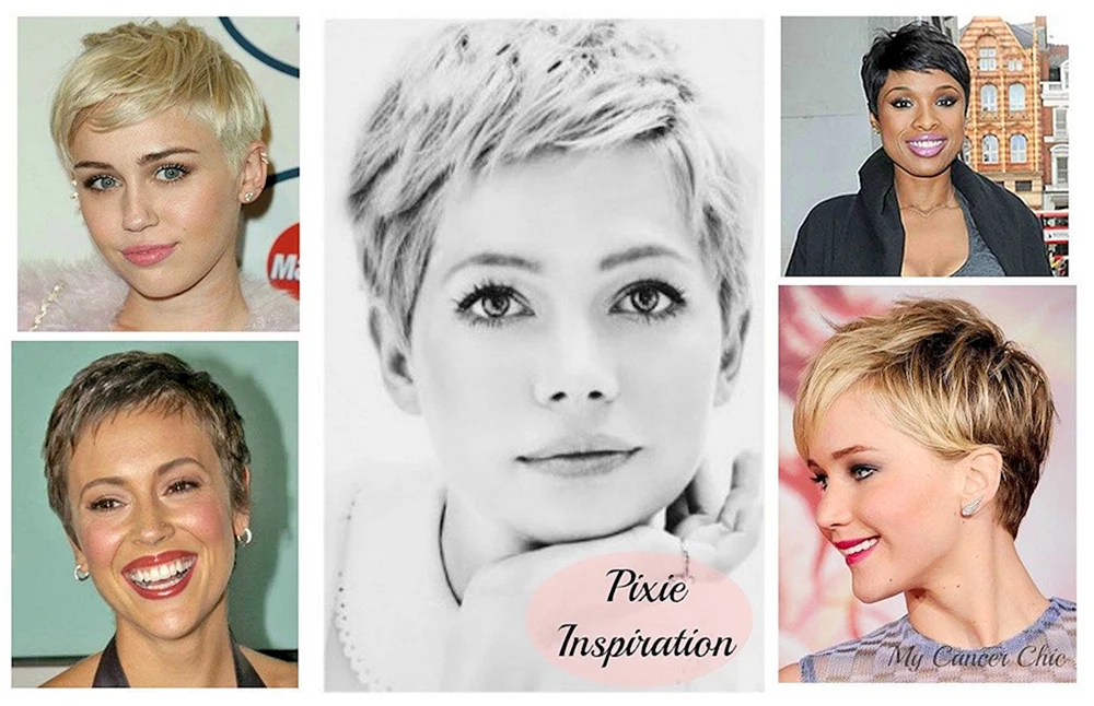 Pixie Gavroche Haarschnitt für kurzes Haare