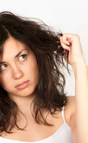 Haarschnitt für poröses Haar