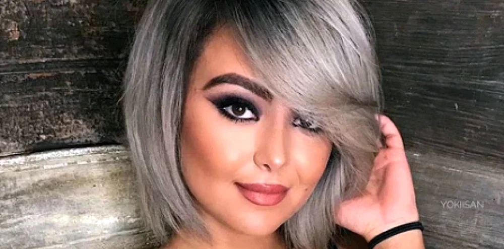 Kastanienbraune Balayage für braunes Haar