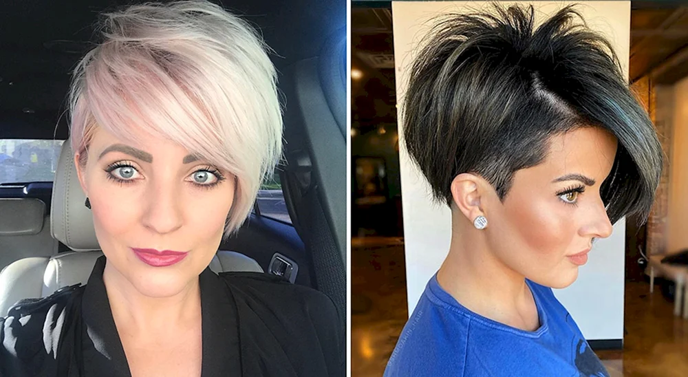 Pixie Bob Haarschnitt für kurzes Haar